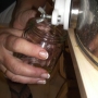 Jarring up the honey 1