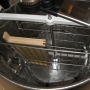 Taking off & spinning the bee honey harvest (6)