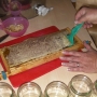 Taking off & spinning the bee honey harvest (7)