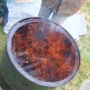 Charcoal in drum mid-burn ii