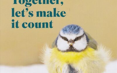 😍🪶TOGETHER LET’S MAKE IT COUNT by taking part in the RSPB’s Big Garden Birdwatch, 24 – 26 January 2025😍🪶