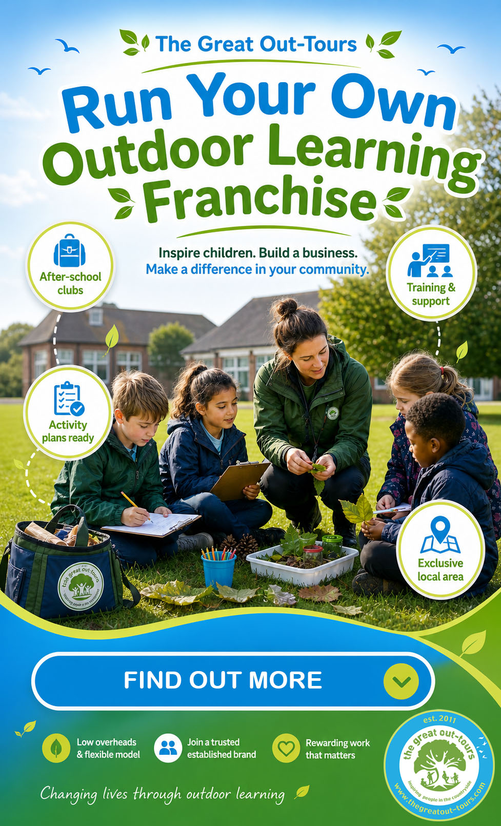 franchise header mobile Outdoor After School Club Franchise